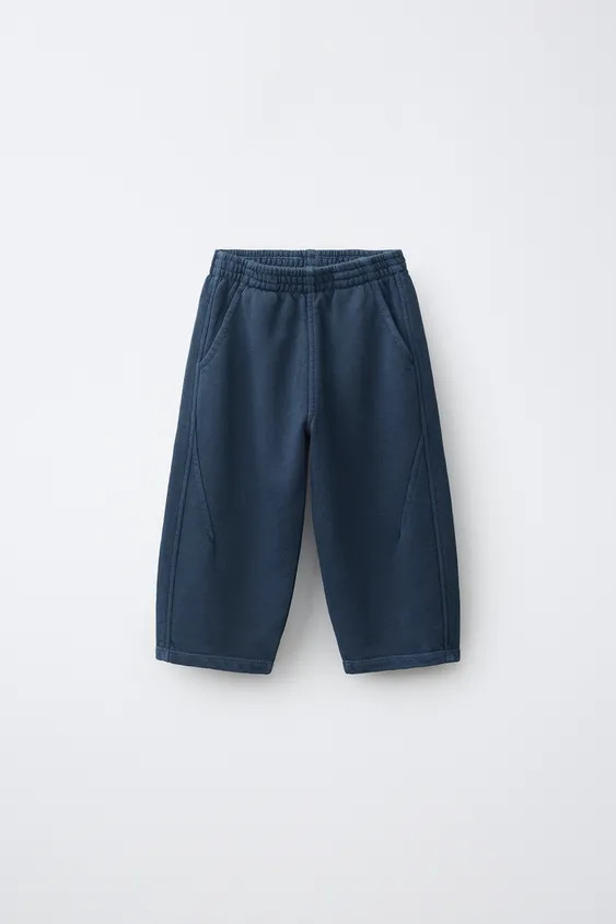 SOLID BARREL PANTS | Zara US