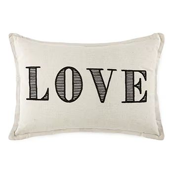 Linden Street Love Lumbar Pillow | JCPenney
