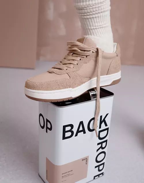 Madewell x Backdrop Court Sneakers in Studio Hours | Madewell