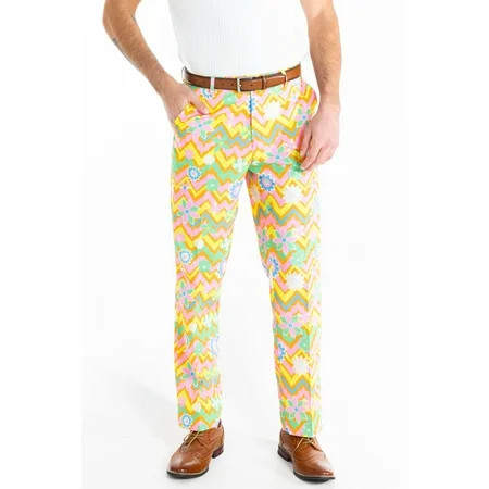 The Solar Flower - Shinesty Trippy Floral Suit Pants Waist 40 | Walmart (US)