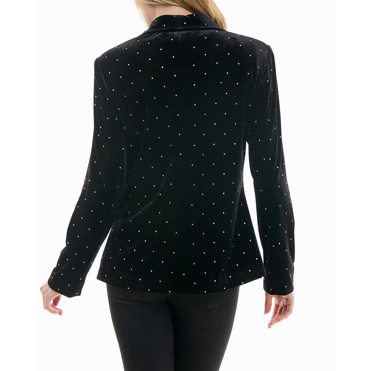 Women's Estella Velvet Blazer - Nicole Miller | Target