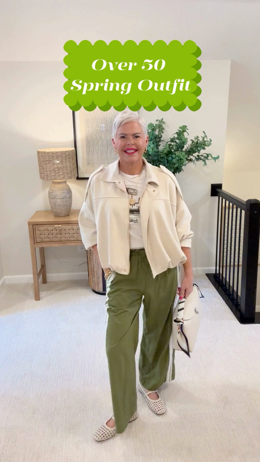 Spring Outfit, Casual Style, Style Over 50, Over 50 Style, Over 50 Fashion, Fashion Over 50, Track Pants, Amazon Fashion, Amazon Finds, Spring Style, Summer Style. 

 #LTKootd #LTKmomlife #LTKOver40