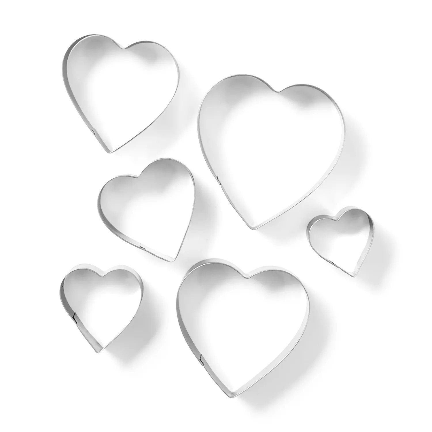Sur La Table Heart Cookie Cutters, Set of 6 | Sur La Table