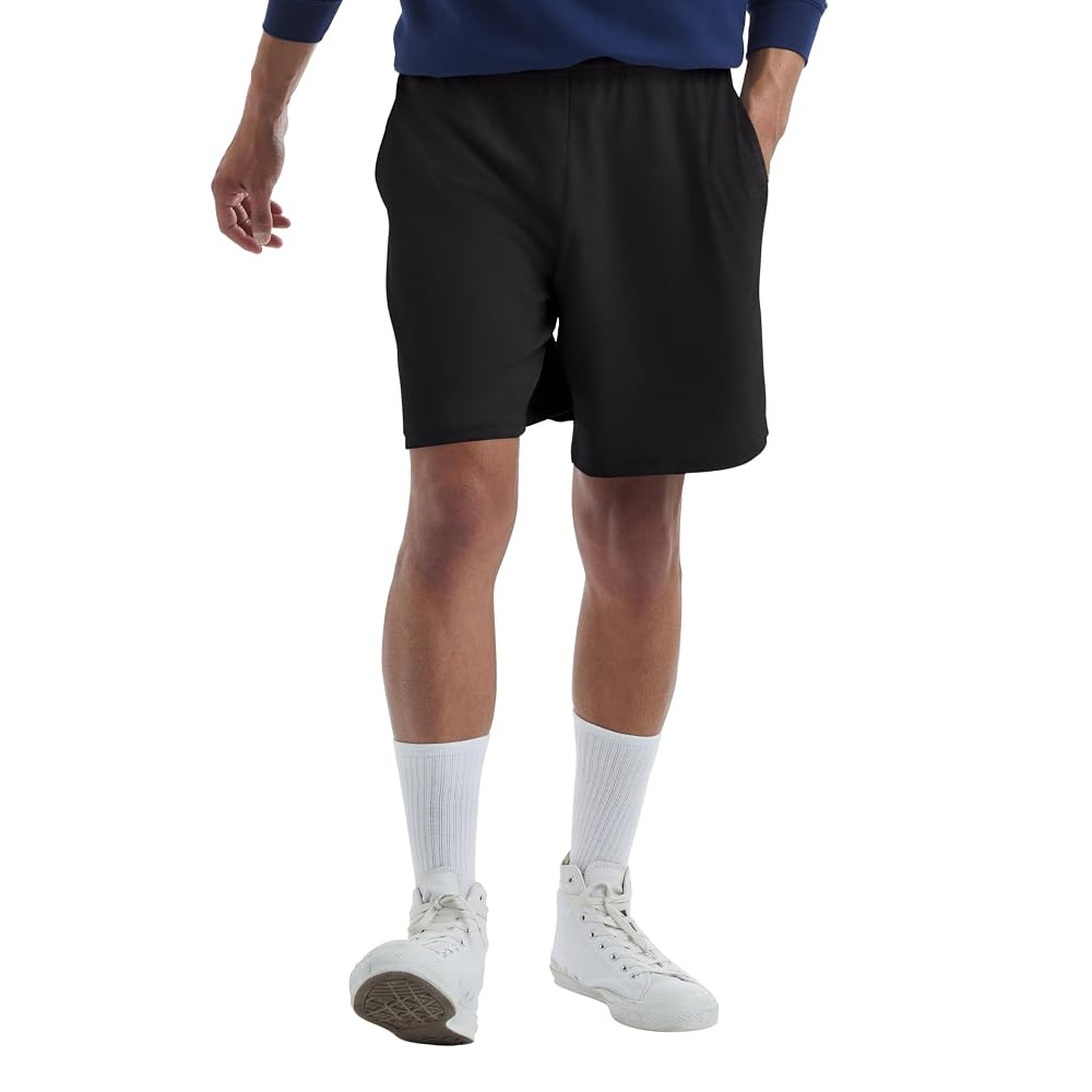 Hanes Men's Jersey Pocket Short | Amazon (US)