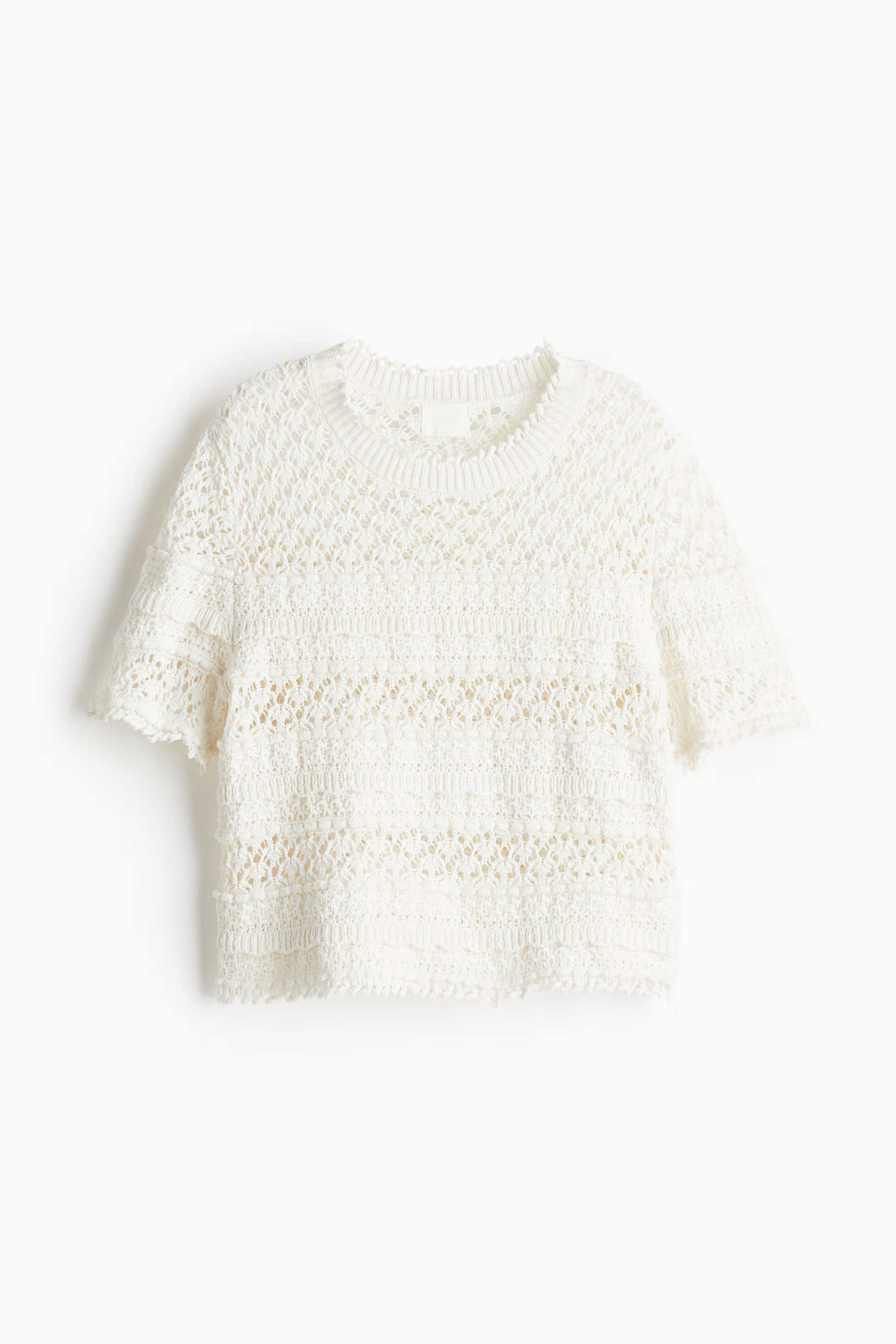 Crochet-look top | H&M (UK, MY, IN, SG, PH, TW, HK)