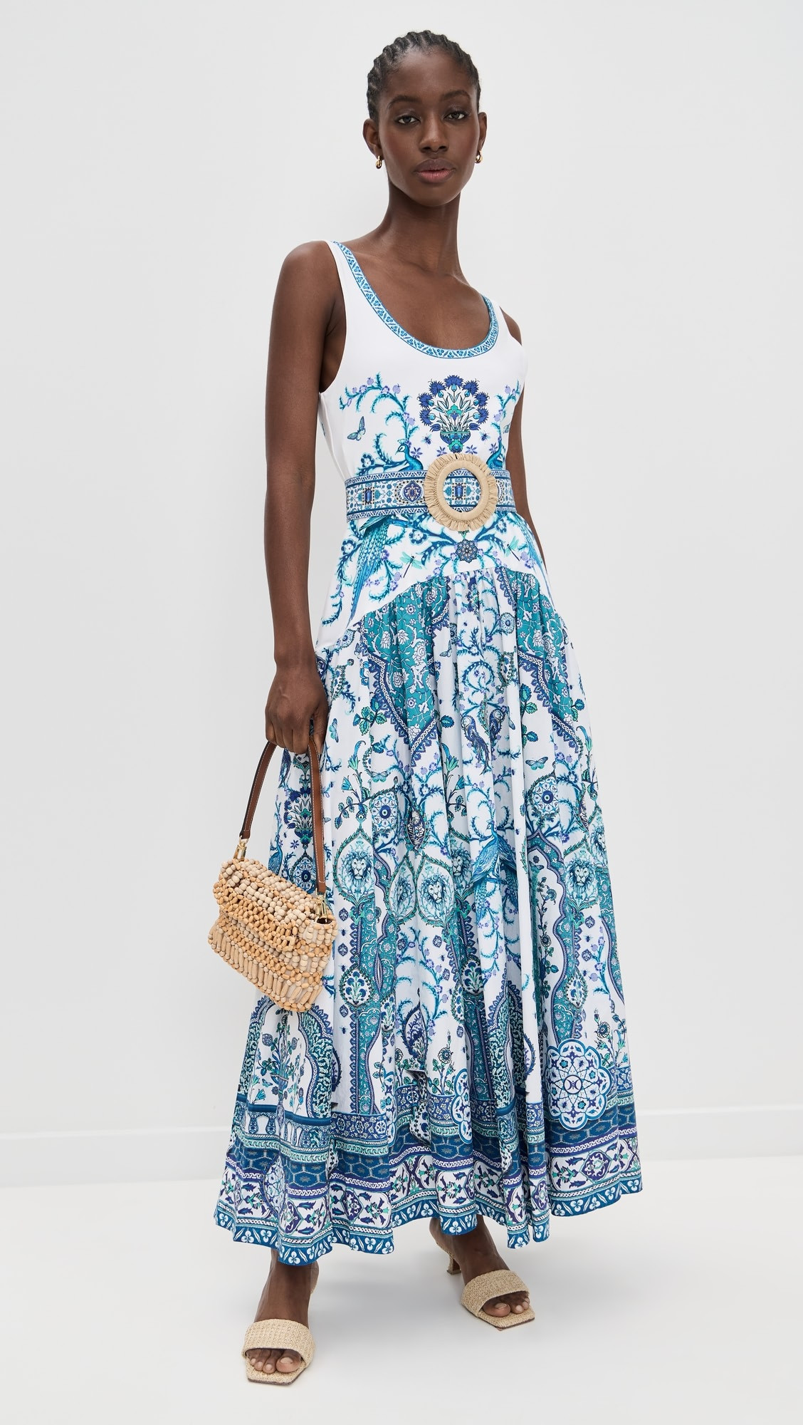 Jersey Tank Dress with Contrast Skirt | Shopbop