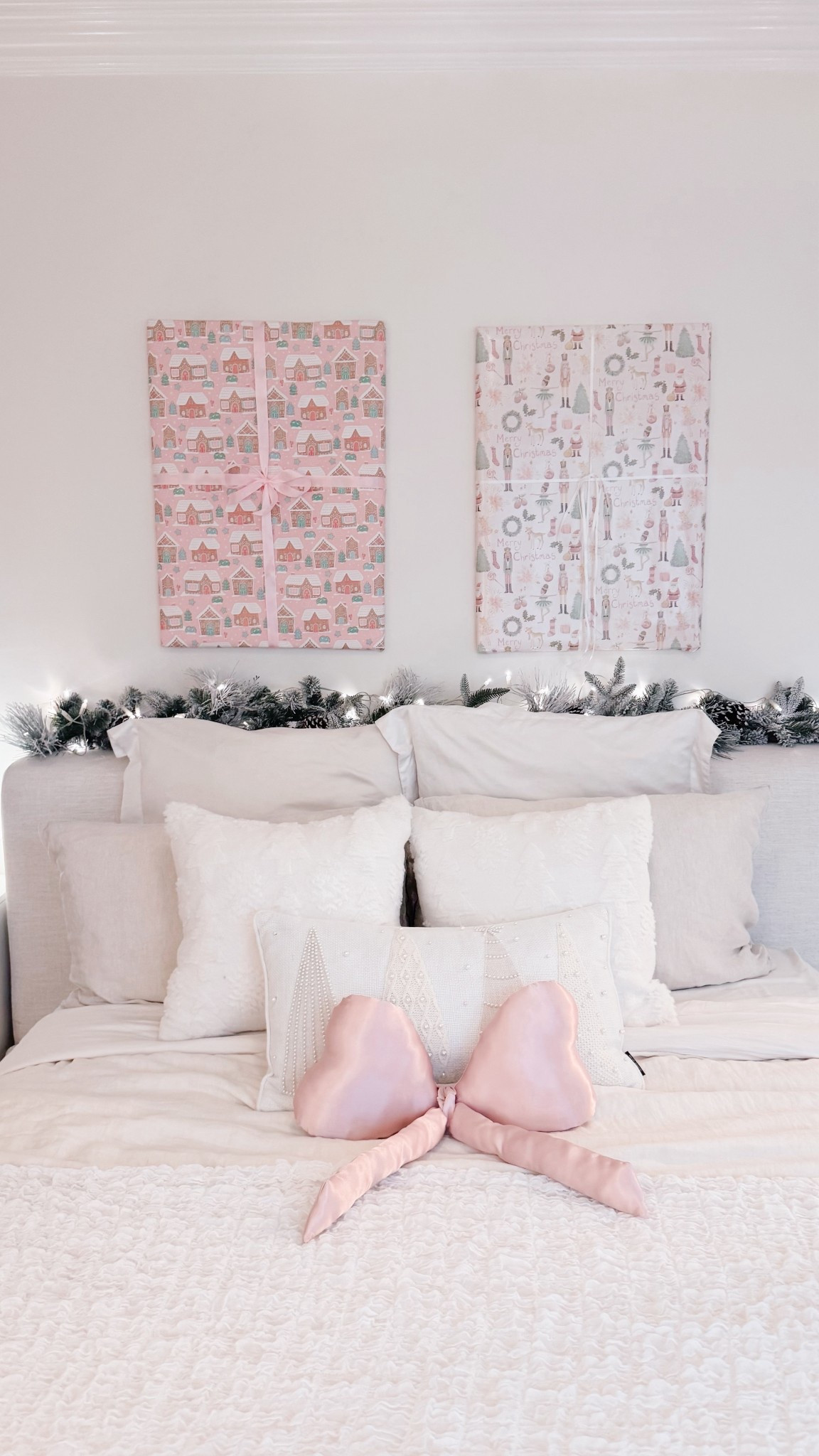 step inside my pink christmas dreamland ❄️🎀🎄 finished decorating the last part of my little apartment for christmas, and I love how my pinkmas inspired bedroom turned out! thank you for decorating with me all season long - it always brings me so much joy to make my space look like a cozy winter fantasy 🩰🤍✨

#LTKHoliday #LTKHome