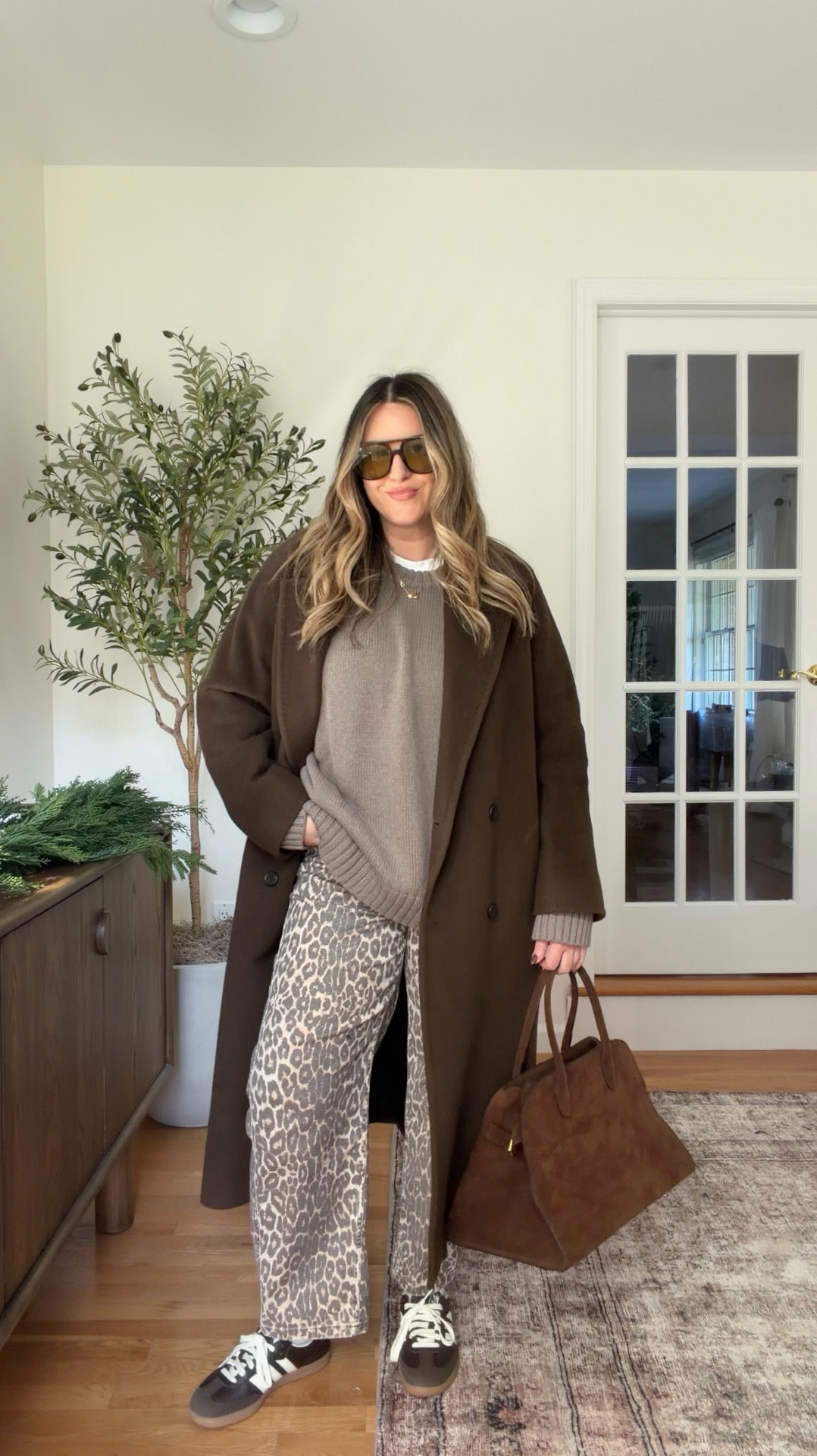 Easy Fall outfit idea! Coat is TTS (M) and it’s an investment but the quality is incredible and has lasted me for years as one of my fav staples. Sized up to L in sweater and pants TTS (8)  

#LTKStyleTip #LTKootd #LTKSeasonal