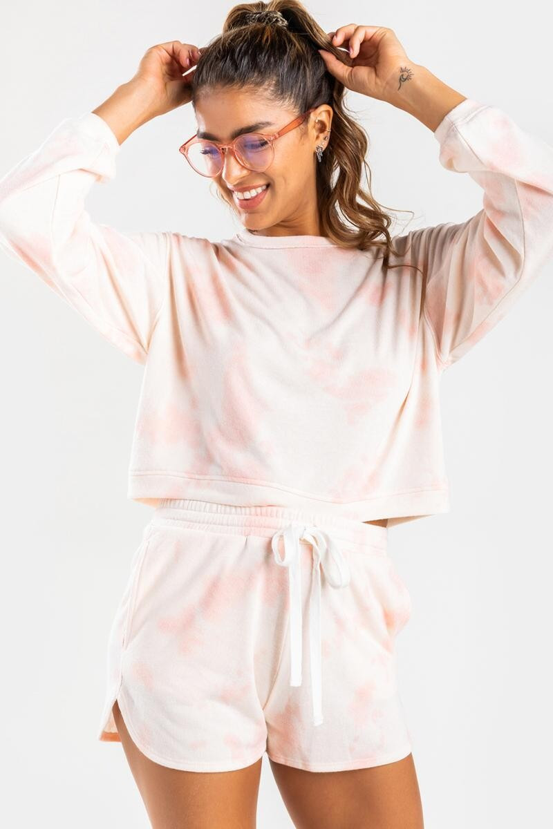 AJ Tie-Dye Drawstring Shorts | Francesca’s Collections