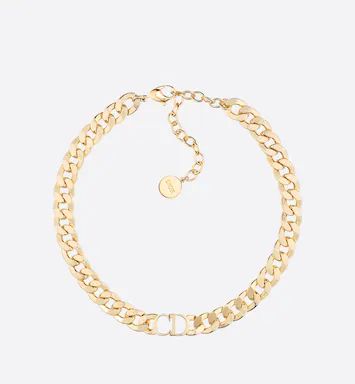 Danseuse Étoile Choker Gold-Finish Metal | DIOR | Dior Couture