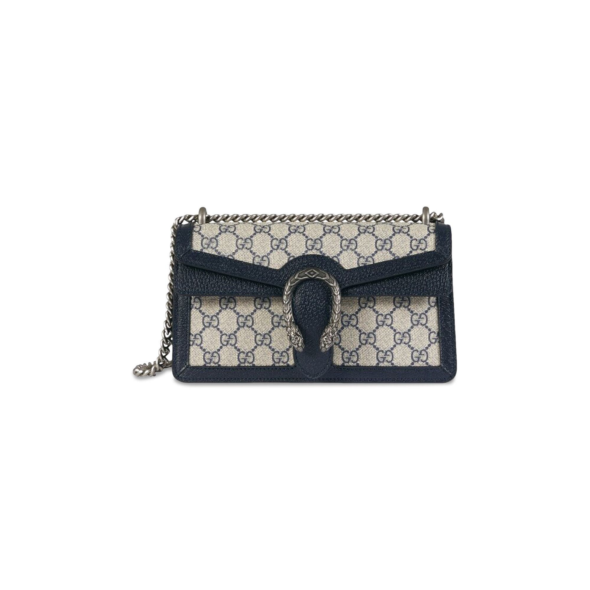 Gucci Dionysus GG Small Shoulder Bag 'Beige/Blue Supreme' | GOAT