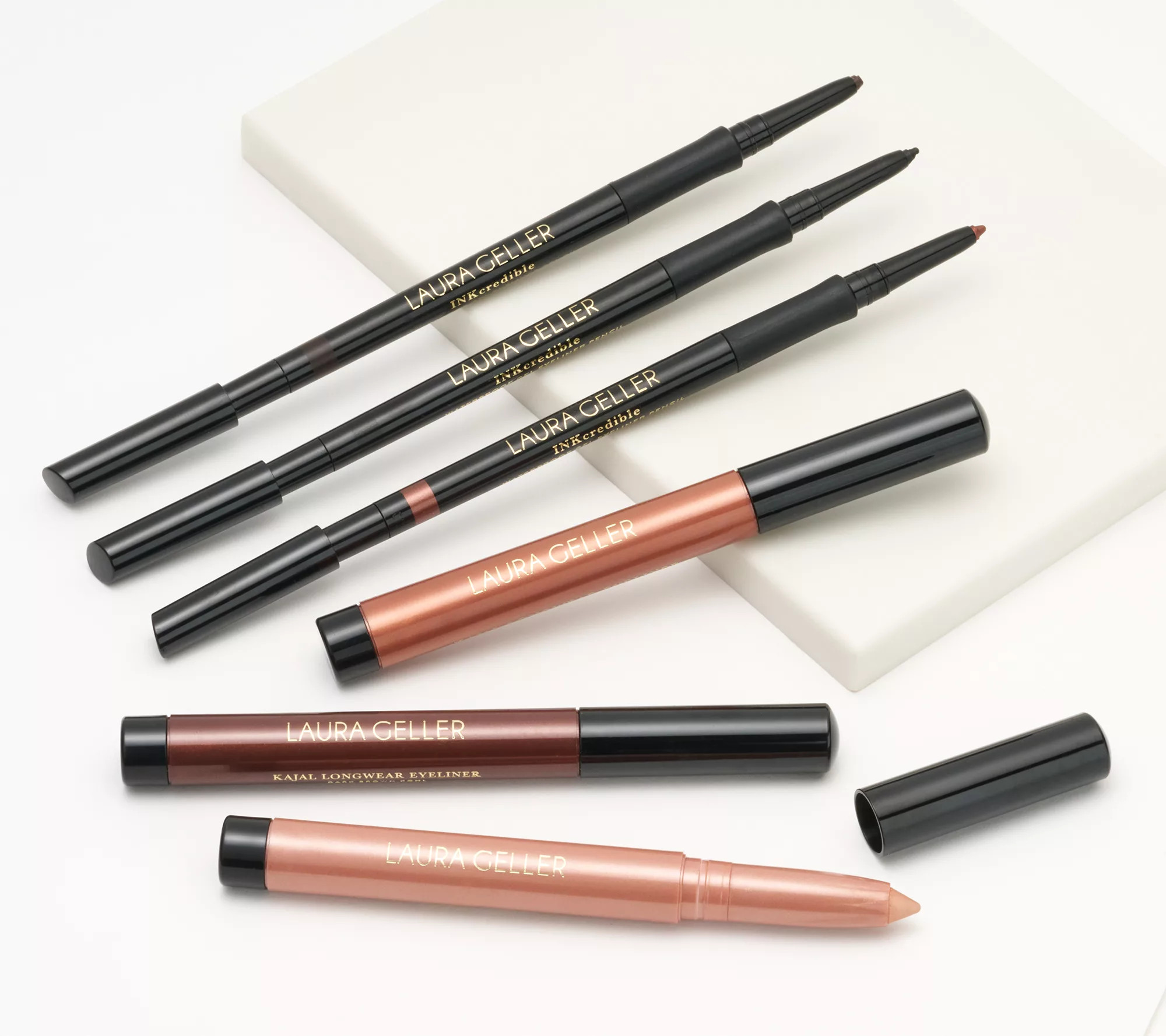 Laura Geller Kajal & INKcredible 6-Piece Eyeliner Set | QVC