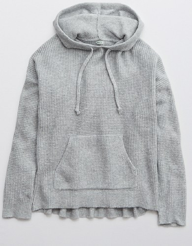 Aerie Waffle Hoodie | American Eagle Outfitters (US & CA)