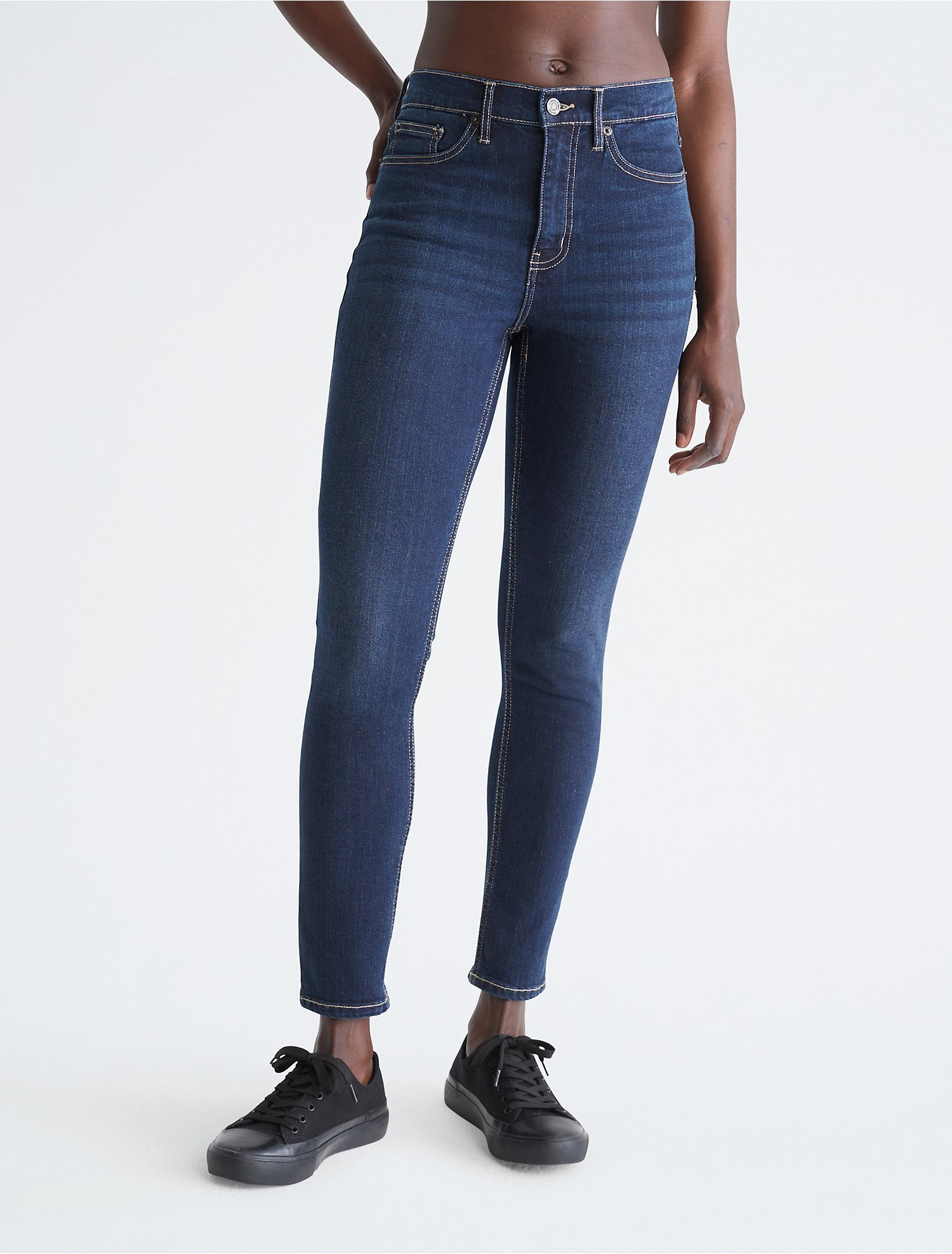 Skinny Fit High Rise Comfort Stretch Jeans | Calvin Klein | Calvin Klein (US)
