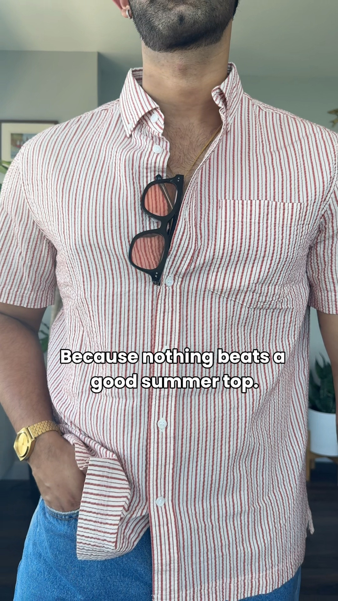 Because nothing beats a good summer top…except maybe one that makes you check yourself out twice.

#LTKStyleTip #LTKMens #LTKU