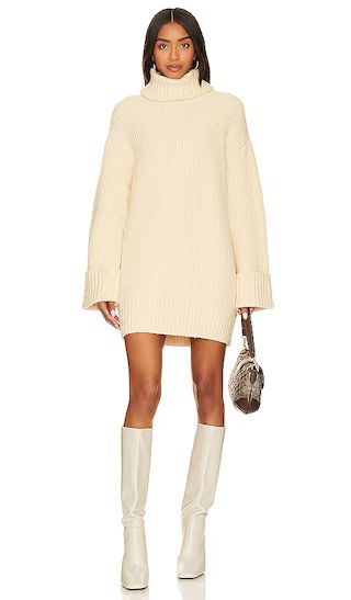 Braewyn Sweater Dress in Cream | Revolve Clothing (Global)
