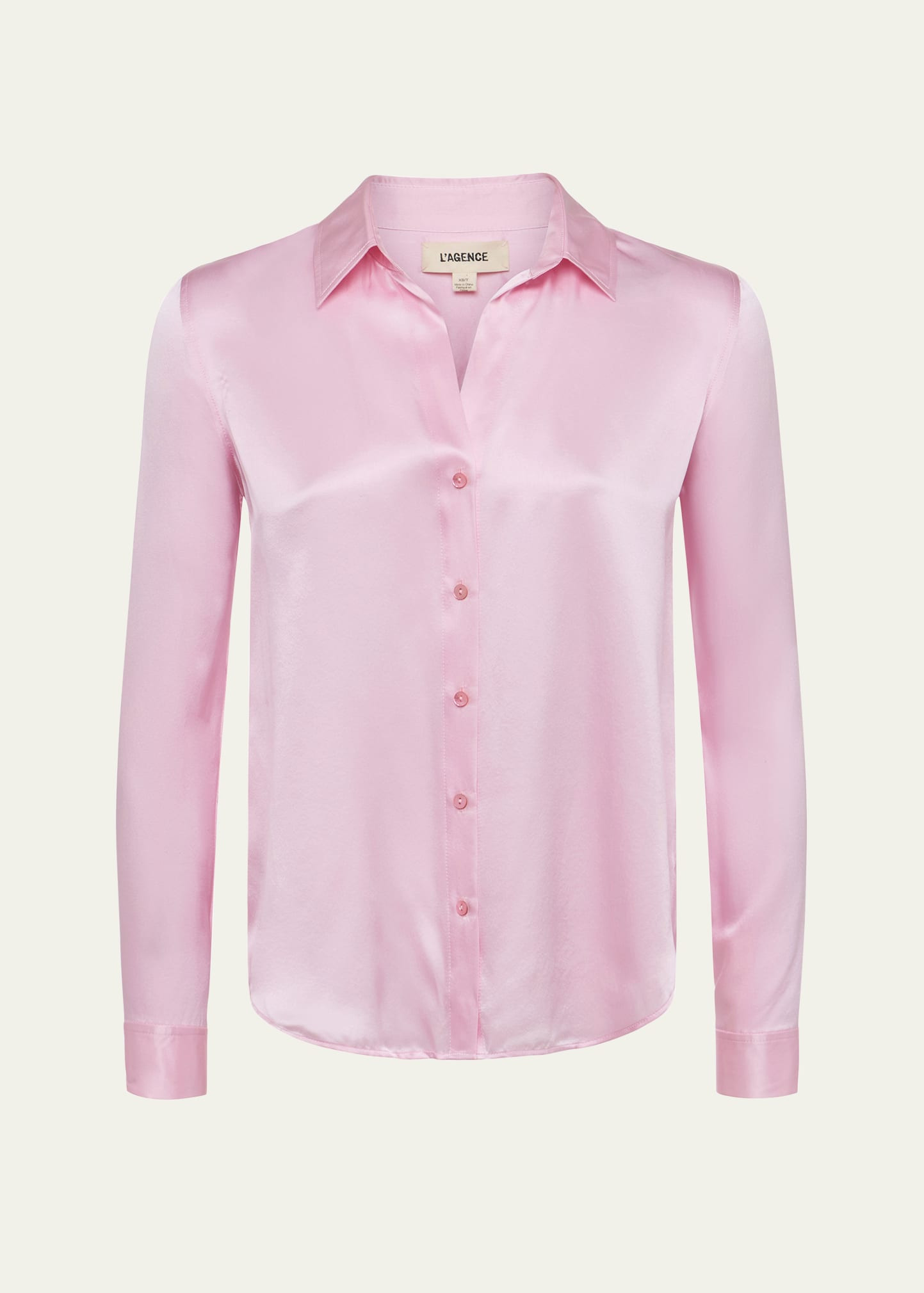 L'Agence Tyler Long-Sleeve Blouse | Bergdorf Goodman