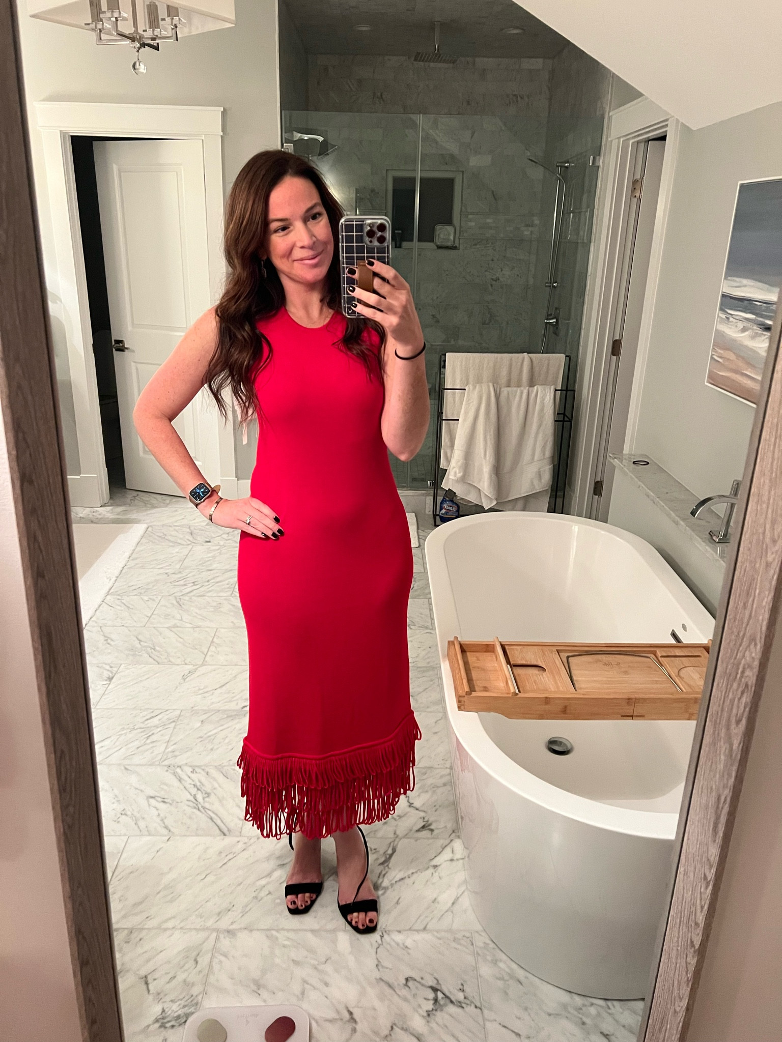 Another Nuuly win for a Christmas party 😍 tempted to keep this one 