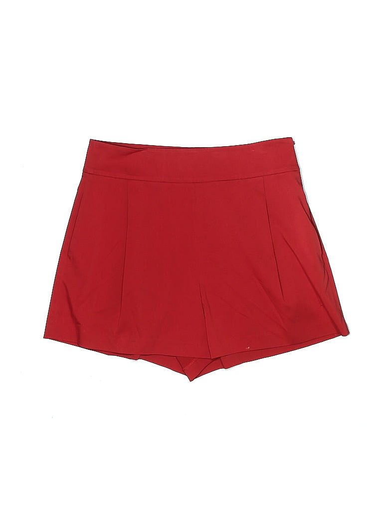 Antonio Melani Solid Hearts Color Block Red Shorts Size 12 - 68% off | thredUP