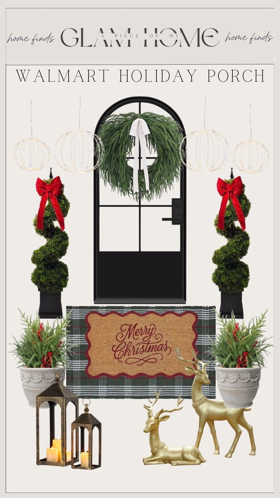 Walmart Christmas decor, Walmart Christmas, Christmas front porch, Christmas porch decor, Christmas porch ideas, holiday front porch, Christmas outdoor decor, Christmas entryway, Christmas door decor, Christmas wreath, Christmas garland, Christmas doormat, Christmas planters, Christmas lanterns, festive porch decor, cozy Christmas home, traditional Christmas decor, neutral Christmas decor, affordable Christmas decor, Christmas decorating ideas, holiday decorating, Walmart finds, Walmart home, Walmart finds Christmas

L