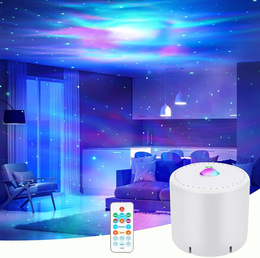 LED Sternenhimmel Projektor Sternenlicht Projektor Galaxy Projektor Fernbedienung Timer Sternenpr... | Amazon (DE)