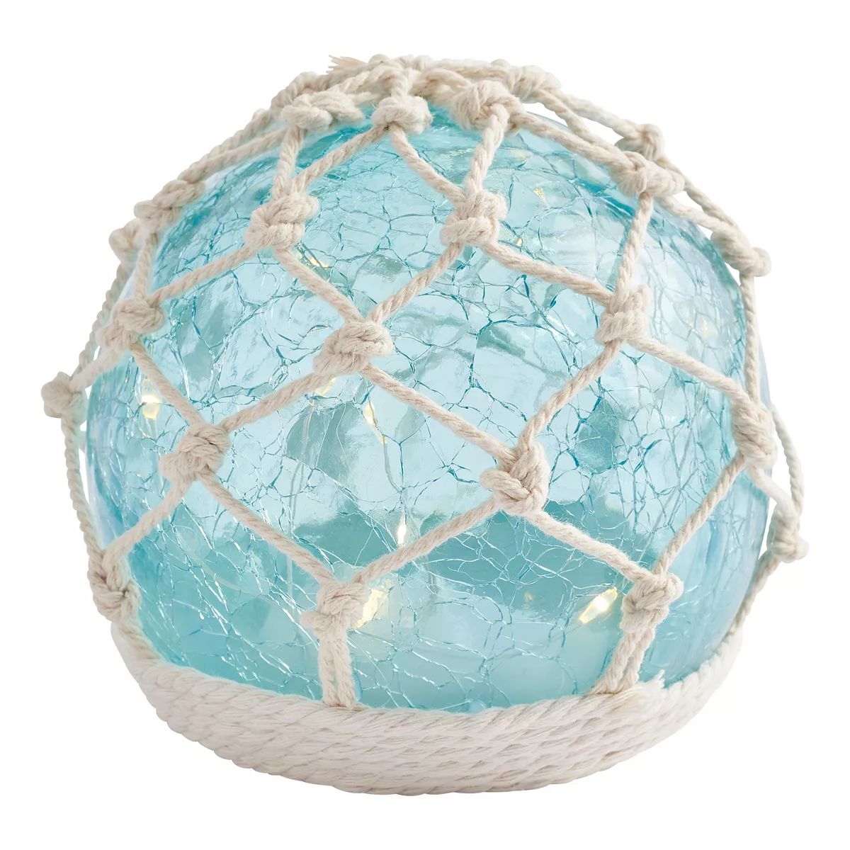 Studio 66 Turquoise Sea Glass Mini Orb LED Table Decor | Kohl's