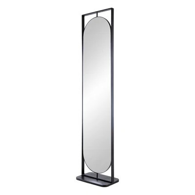 Full Length Standing Mirror, 360° Swivel Floor Mirror For Bedroom Living Room | Wayfair North America
