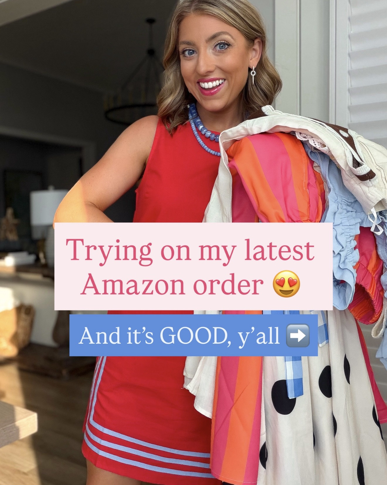 Amazon just understood the assignment. 🤩 I rounded up my latest Amazon fashion haul, and I’m honestly so impressed! From breezy summer dresses and matching sets to colorful skirts, elevated basics, and the cutest statement jewelry, these are the pieces I’ll be reaching for all season long.

Whether you’re packing for vacation, heading to brunch, planning beach dinners, or just refreshing your everyday wardrobe, this haul has so many affordable finds that look far more expensive than they are. I’m especially loving the fun prints, vibrant colors, lightweight fabrics, and easy-to-style pieces that can be dressed up or down.

✨ In this haul you’ll find:
• Maxi dresses
• Matching sets
• Summer tops & skirts
• Casual rompers
• Vacation-ready outfits
• Statement necklaces & accessories
• Everyday Amazon fashion finds

Everything fits true to size unless I mention otherwise, and I’ll be sharing sizing details, styling ideas, and all the links!

Which look is your favorite? I’m torn between the blue gingham maxi, the polka dot dress, and that gorgeous pink and orange striped skirt! 💗🧡💙

#AmazonFashion #AmazonFinds #AmazonHaul #SummerFashion #VacationOutfits #ResortWear #BeachVacationStyle #MaxiDress #MatchingSet #OOTD #AffordableFashion #FashionFinds #StyleInspiration #SummerStyle #CasualChic #ColorfulStyle #AmazonStyle #Women’sFashion #BrunchOutfit #VacationWardrobe #EverydayStyle #SummerOutfits #FashionOver30 #AmazonClothing #TrendingFashion

#LTKootd #LTKPetite