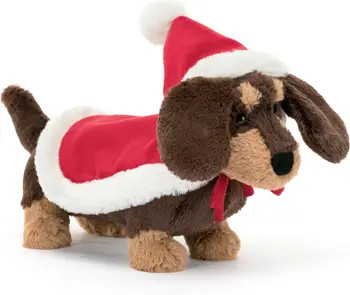 Winter Warmer Otto the Sausage Dog Stuffed Animal | Nordstrom