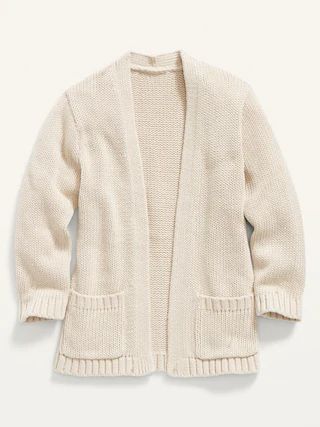 Open-Front Sweater for Toddler Girls | Old Navy (US)