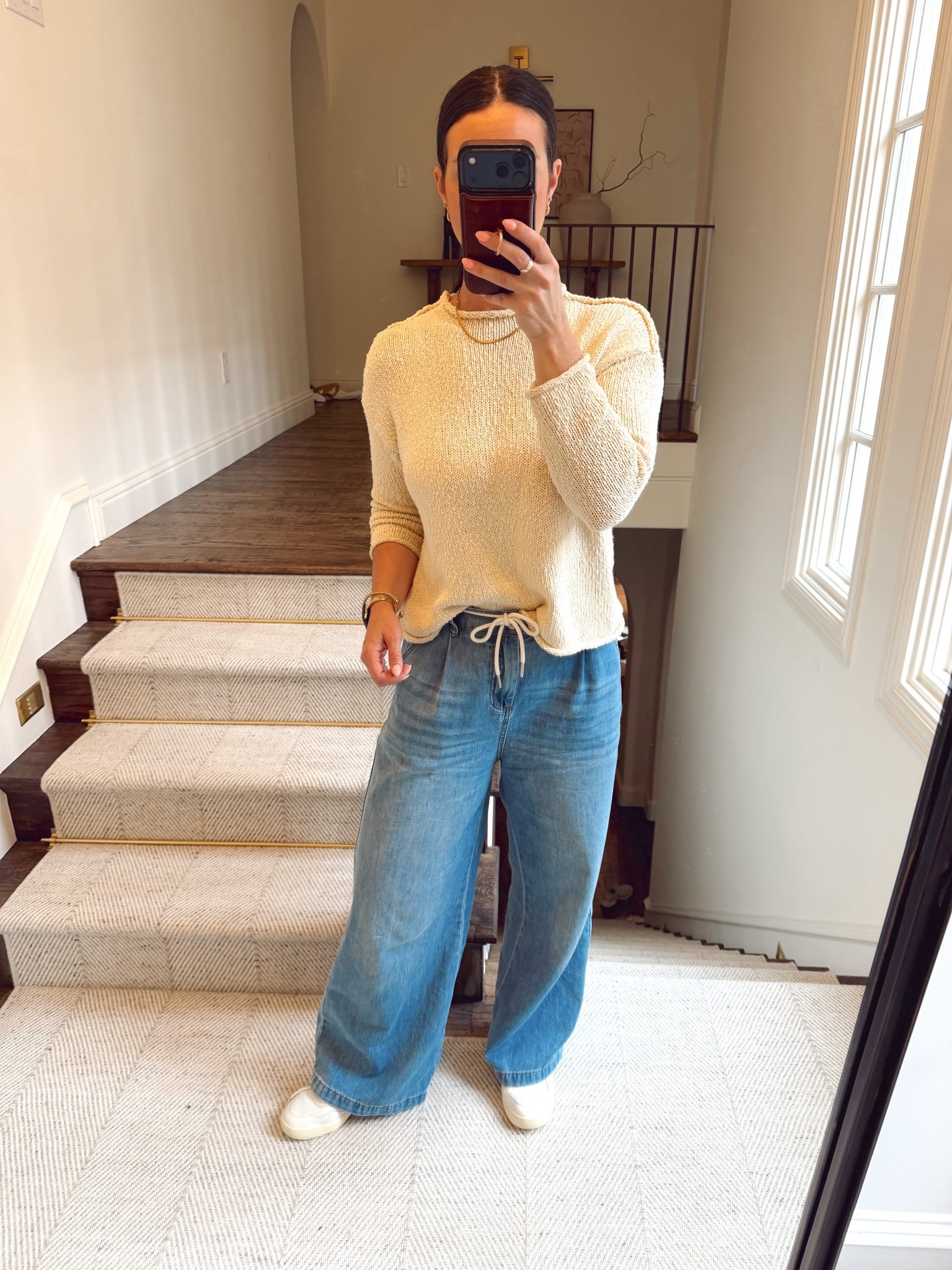 Perfect knit summer sweater, comes in multiple colors. Great for a coastal vacay. 

#LTKootd #LTKOver40 #LTKSeasonal