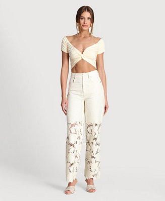 Women's Mid-Rise Straight Leg Pants | Macy's