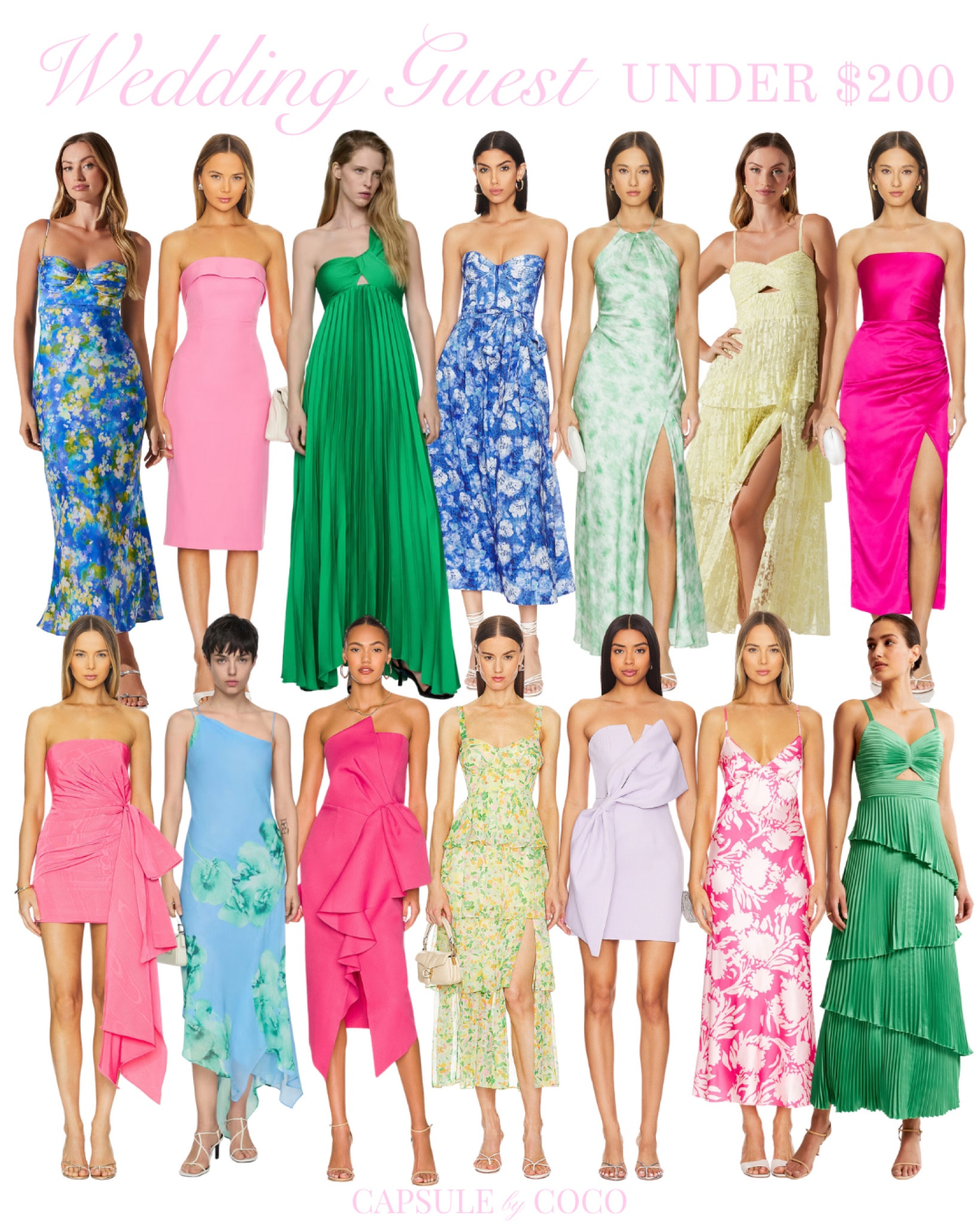 WEDDING GUEST DRESSES UNDER $200

Wedding guest, wedding guests, wedding guest dress, wedding guest dresses, formal dress, formal dresses, bridesmaid dress, bridesmaid dresses, bridesmaids dress, bridesmaids dresses, gown, gowns, cocktail hour, spring wedding, summer wedding, statement dress, statement dresses, statement wedding guest dress, statement wedding guest dresses, statement gown, statement gowns, CapsuleByCoCo

#LTKwedding #LTKparties