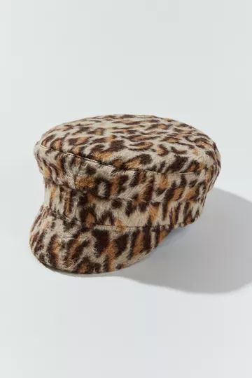 Wooly Printed Cabbie Hat | Urban Outfitters (US and RoW)