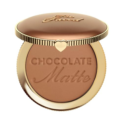 Too Faced Chocolate Soleil Matte Bronzer | Long Lasting + Cruelty Free with a Matte Finish, 0.28 Ounce, Chocolate Soleil | Amazon (US)