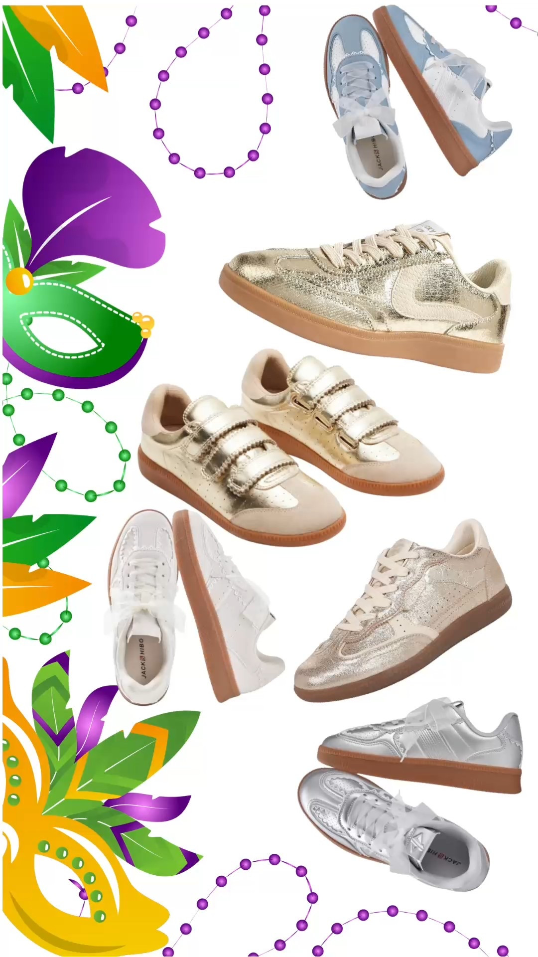 Steppin your way through Mardi Gras 💜💚💛

#LTKSeasonal