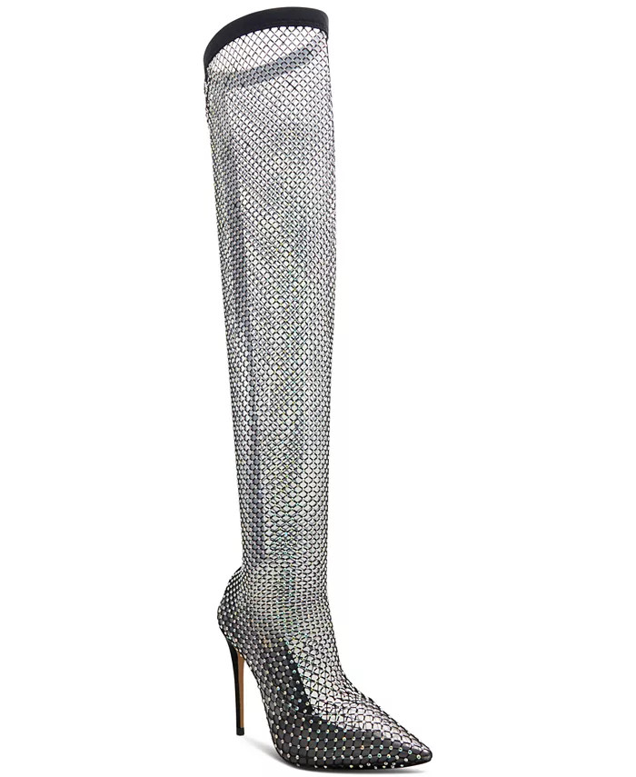 ALDO Women's Arturi Beaded Mesh Dress Boots & Reviews - Boots - Shoes - Macy's | Macys (US)