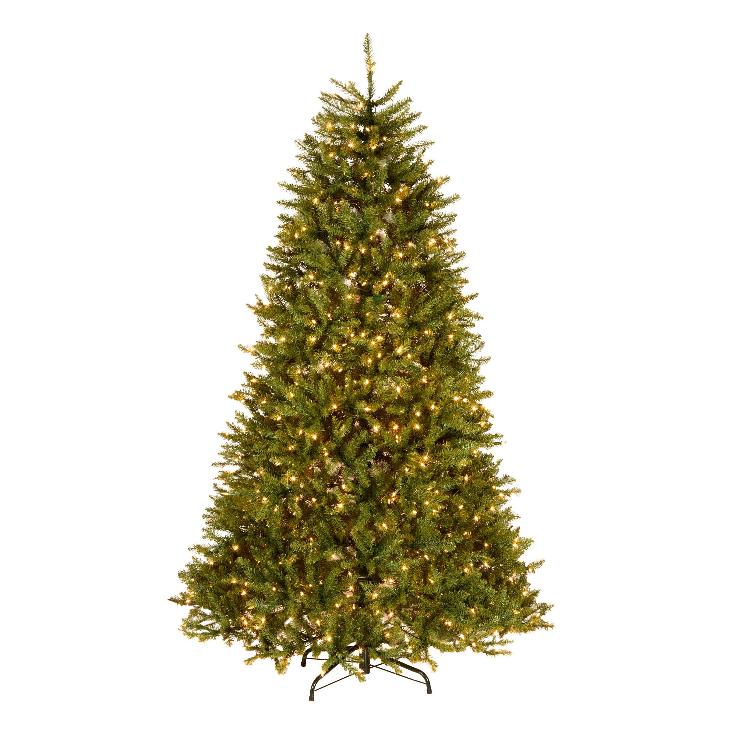 National Tree Company 7.5 ft Pre-Lit Dunhill Fir Artificial Christmas Tree, 750 Clear Lights, 2,5... | Amazon (US)