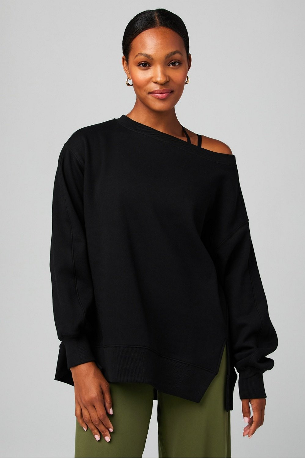 Cozy Fleece Oversized Sweatshirt (447)Eco Style | Fabletics