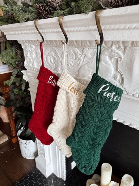 Personalized Christmas stockings 

#LTKSeasonal #LTKHoliday