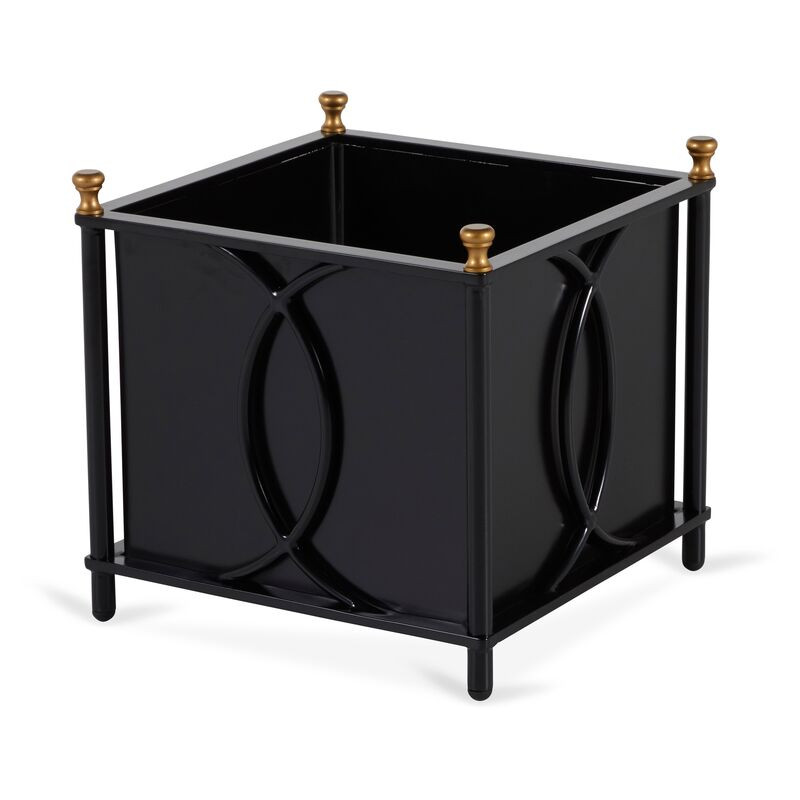 Frances Small Planter, Black | One Kings Lane