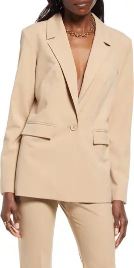 Open Edit Fitted Blazer | Nordstrom | Nordstrom