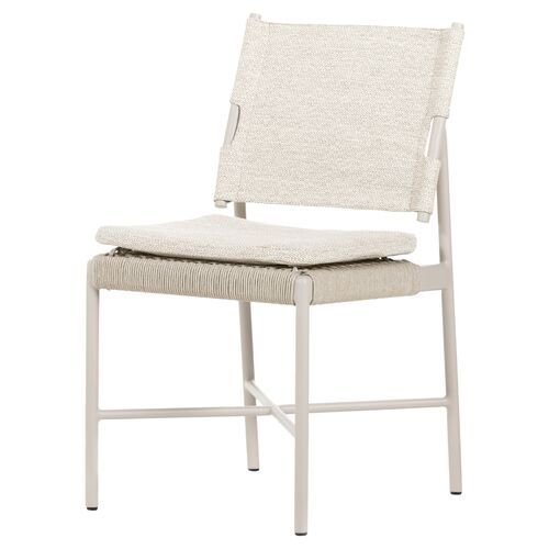 Dean Outdoor Dining Chair, Dove Taupe | One Kings Lane