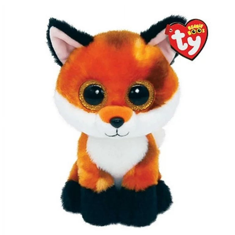 TY Beanie Boos - MEADOW the Fox (Glitter Eyes)(Regular Size - 6 inch) Plush | Walmart (US)