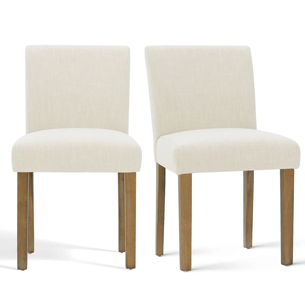 Drace Linen Parsons Chair (Set of 2) | Wayfair North America