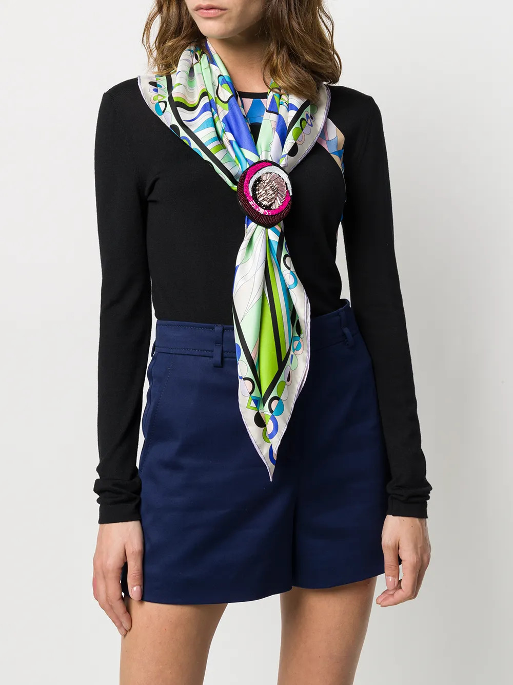 Occhi beaded brooch | Farfetch (CA)