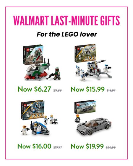 Last-minute gifts for the LEGO lover on Walmart! #walmartpartner @walmart
