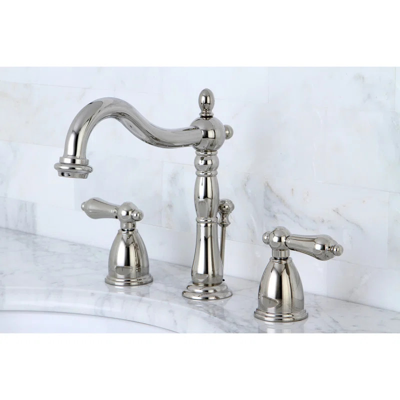 Heritage Widespread Bathroom Faucet with Drain Assembly | Wayfair North America