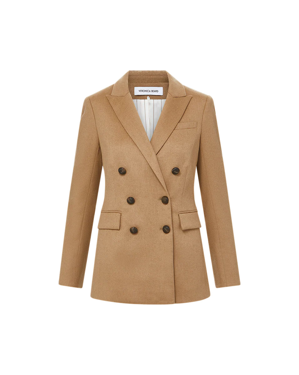 Ellette Italian Camel Hair Dickey Jacket | Veronica Beard