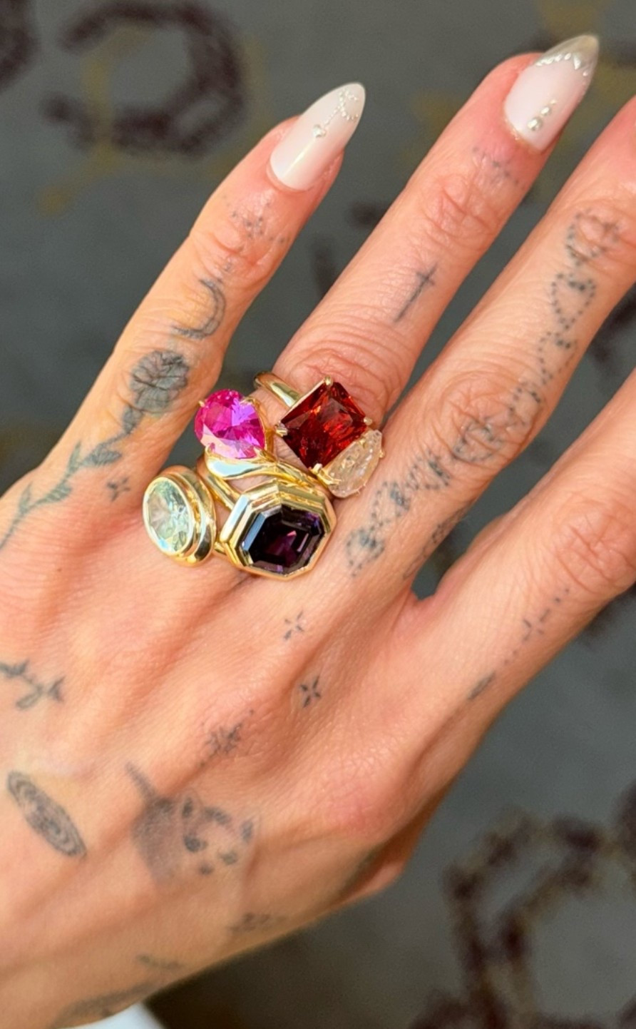 Obsessed with the customized gemstone rings from #baublebar !!!

#LTKootd #LTKSaleAlert #LTKdayinmylife
